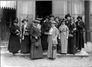Emilia Fogelklou, Matilda Widegren, Elin Wägner m.fl., Haag 1915