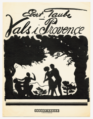 Vals i Provence. Musik & text Evert Taube. Stockholm, Reuter & Reuter, cop. 1952